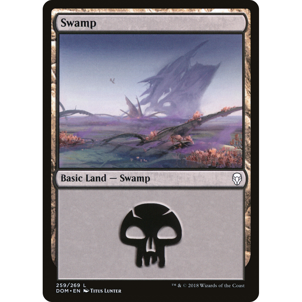 Swamp (259) (DOM-259) - Dominaria Foil