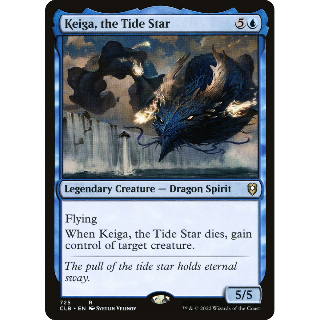 Keiga, the Tide Star (CLB-725) - Commander Legends: Battle for Baldur's Gate