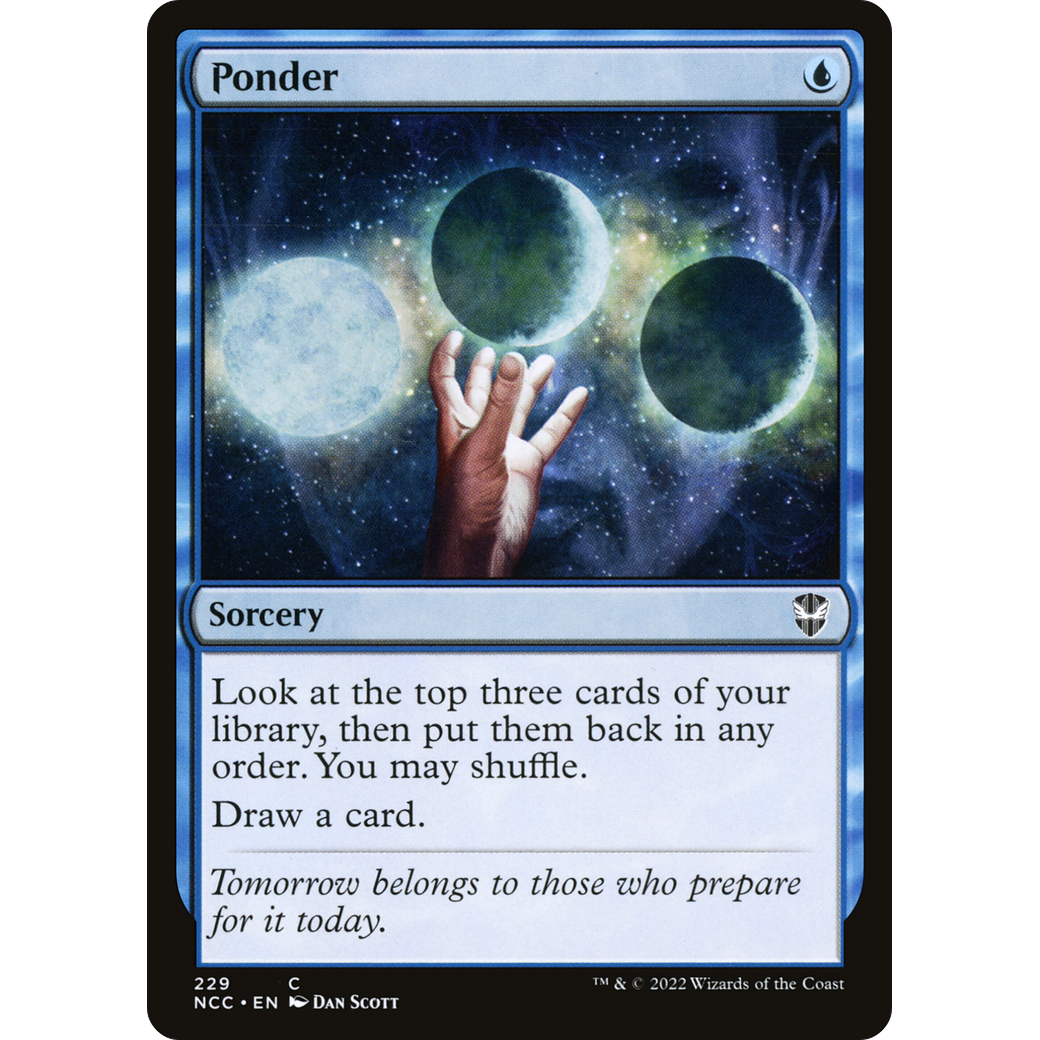 Ponder (NCC-229) - New Capenna Commander