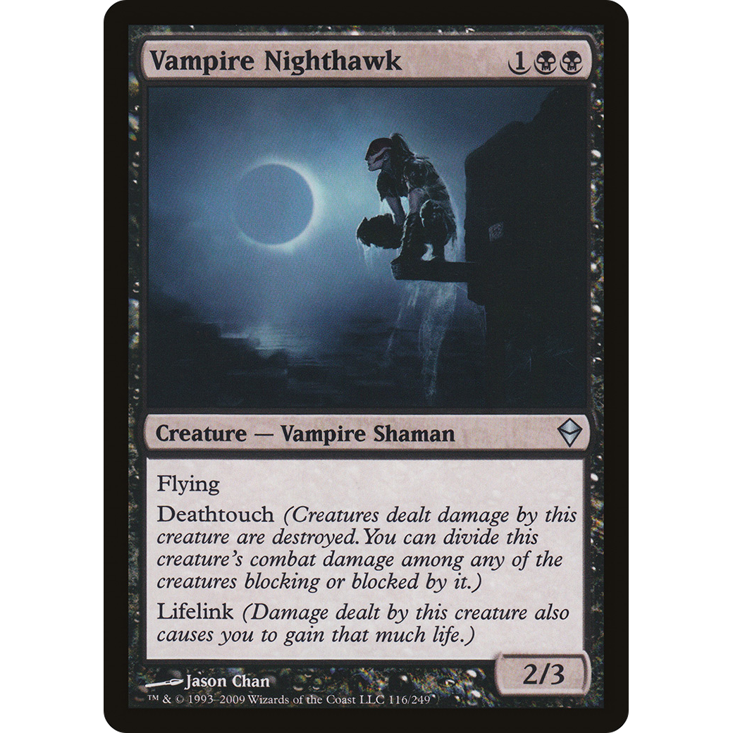 Vampire Nighthawk (ZEN-116) - Zendikar Foil