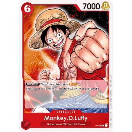Monkey.D.Luffy (Promotion Pack 2022) (P-001) - One Piece Promotion Cards
