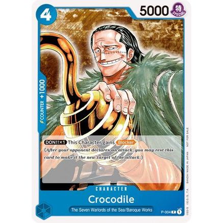 Crocodile (Promotion Pack 2022) (P-004) - One Piece Promotion Cards