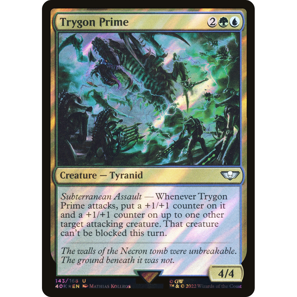 Trygon Prime (40K-143) - Warhammer 40,000 Commander Foil