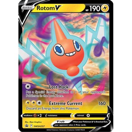 Rotom V - SWSH257 SWSH257/307 - SWSH Sword & Shield Promo Cards Holofoil