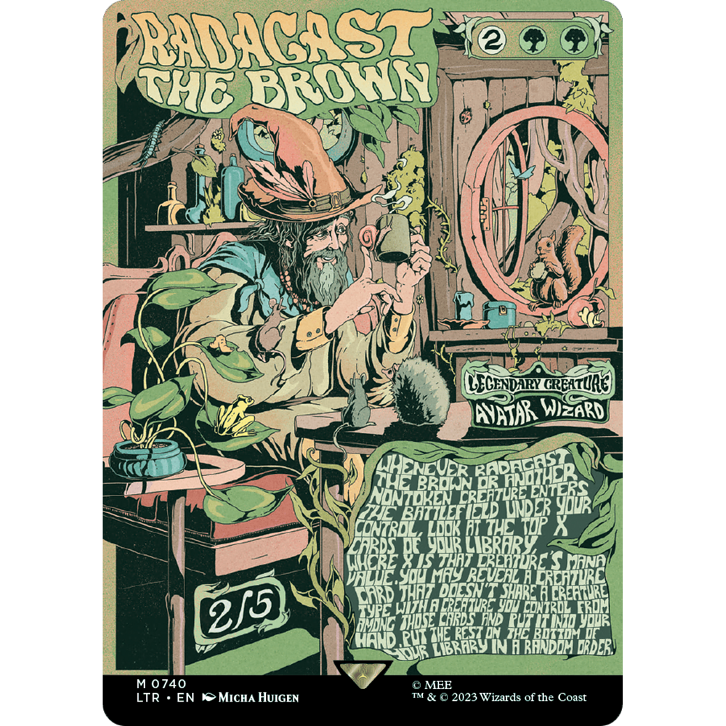 Radagast the Brown (LTR-740) - The Lord of the Rings: Tales of Middle-earth (Borderless)