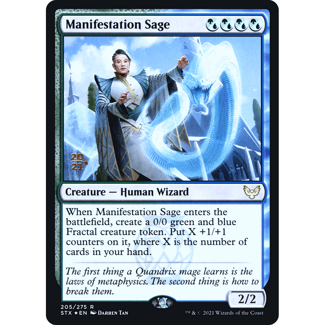 Manifestation Sage (PRE-205) - Strixhaven: School of Mages Promos Foil