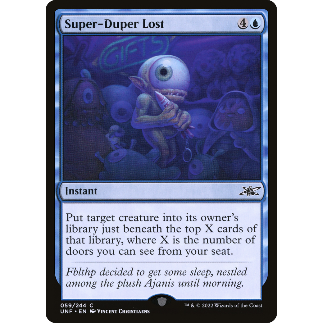 Super-Duper Lost (UNF-059) - Unfinity