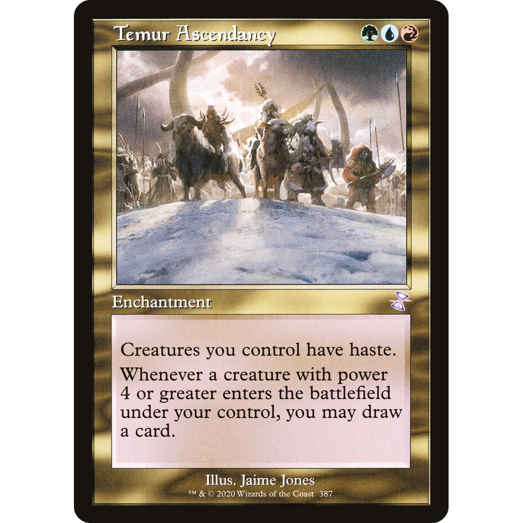 Temur Ascendancy (TSR-387) - Time Spiral Remastered