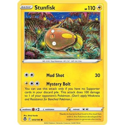 Stunfisk 55/195 - SWSH12 Silver Tempest