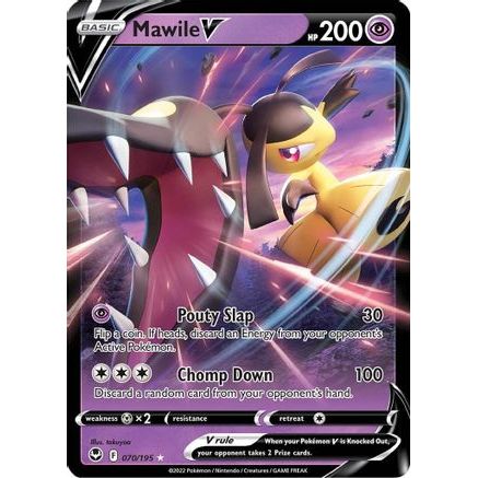 Mawile V 70/195 - SWSH12 Silver Tempest Holofoil