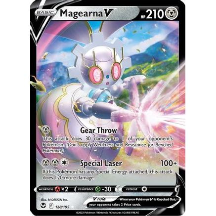 Magearna V 128/195 - SWSH12 Silver Tempest Holofoil