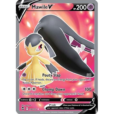 Mawile V (Full Art) 178/195 - SWSH12 Silver Tempest Holofoil