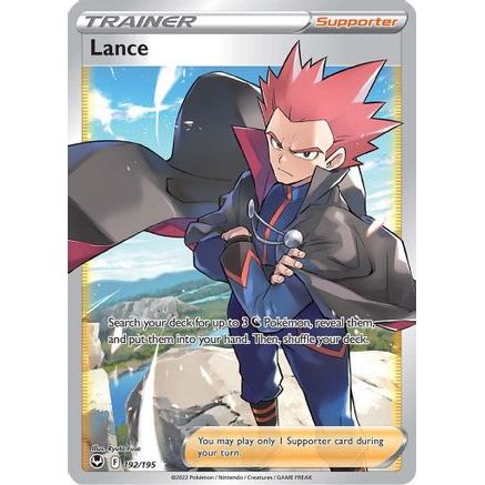 Lance (Full Art) 192/195 - SWSH12 Silver Tempest Holofoil
