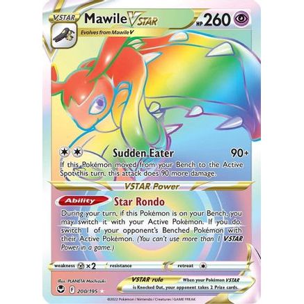 Mawile VSTAR (Secret) 200/195 - SWSH12 Silver Tempest Holofoil