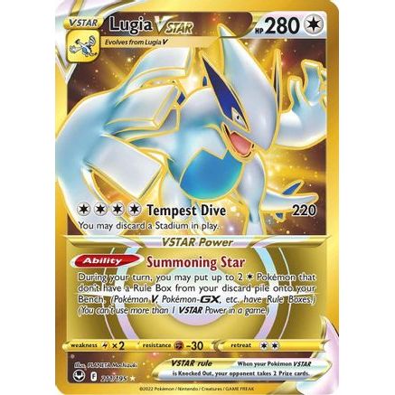 Lugia VSTAR (Secret) (211) 211/195 - SWSH12 Silver Tempest Holofoil