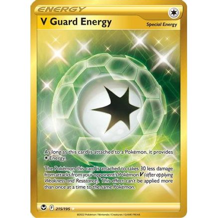 V Guard Energy (Secret) 215/195 - SWSH12 Silver Tempest Holofoil