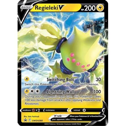 Regieleki V - SWSH280 SWSH280/307 - SWSH Sword & Shield Promo Cards Holofoil