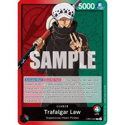 Trafalgar Law (002) (OP01-002) - Romance Dawn