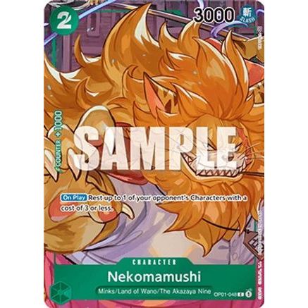Nekomamushi (Box Topper) (OP01-048) - Romance Dawn Foil