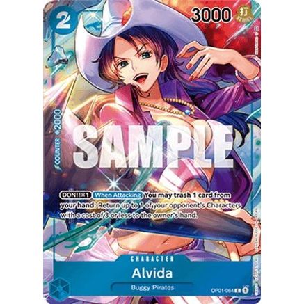 Alvida (Box Topper) (OP01-064) - Romance Dawn Foil