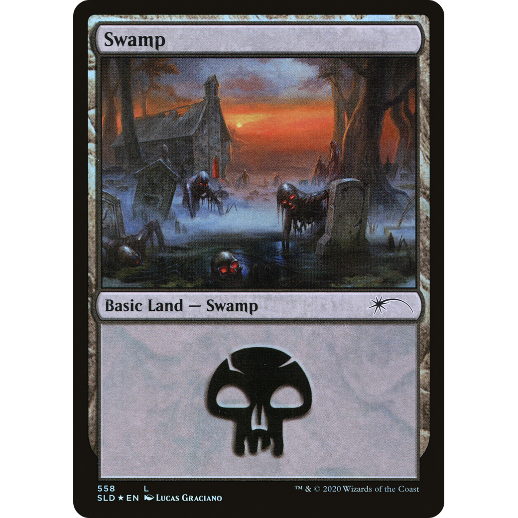 Swamp (558) (SLD-558) - Secret Lair Drop Foil
