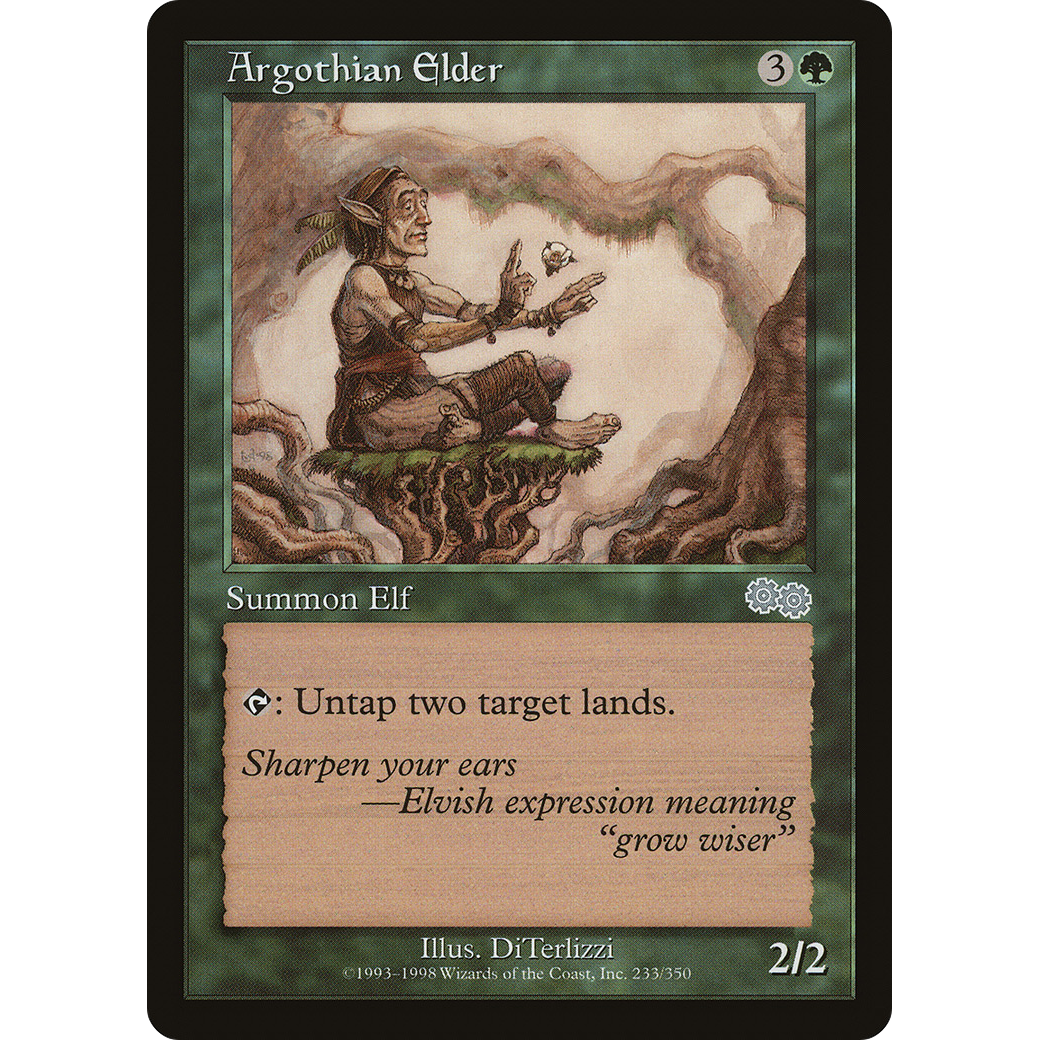 Argothian Elder (USG-233) - Urza's Saga