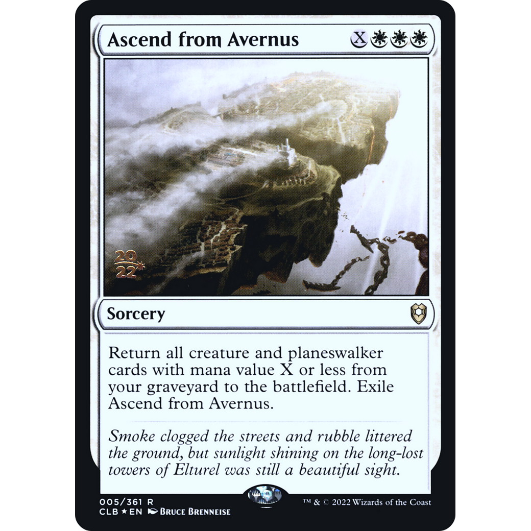 Ascend from Avernus (PRE-05S) - Battle for Baldur's Gate Promos Foil
