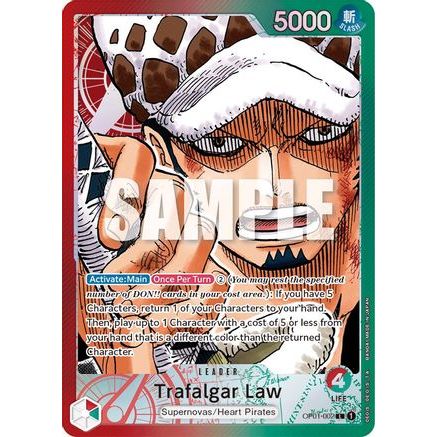Trafalgar Law (002) (Parallel) (OP01-002) - Romance Dawn Foil