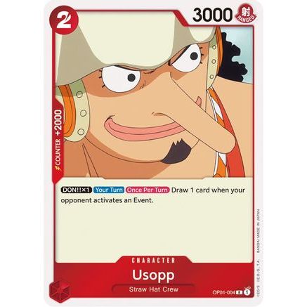 Usopp (OP01-004) - Romance Dawn Foil