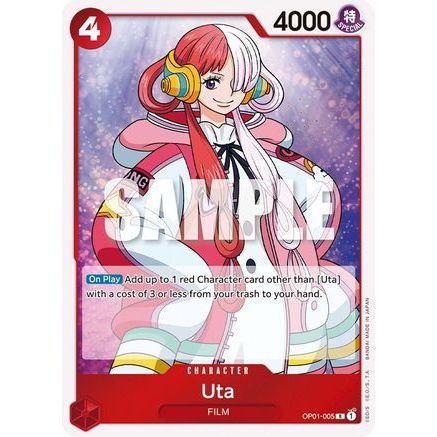 Uta (OP01-005) - Romance Dawn Foil