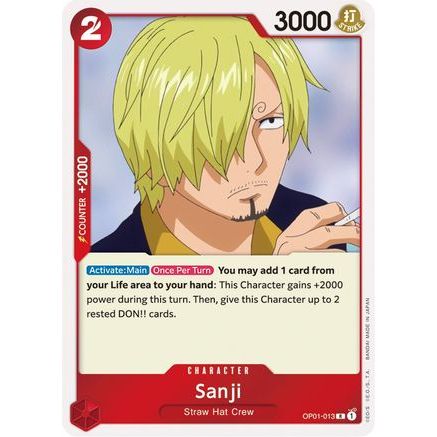 Sanji (OP01-013) - Romance Dawn Foil