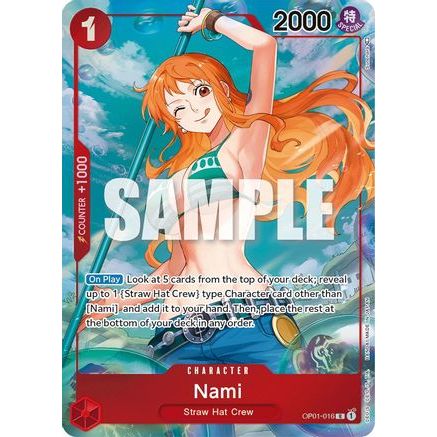 Nami (Parallel) (OP01-016) - Romance Dawn Foil