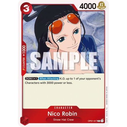 Nico Robin (OP01-017) - Romance Dawn Foil