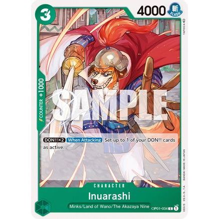 Inuarashi (OP01-034) - Romance Dawn