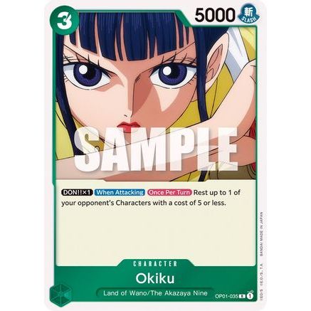 Okiku (OP01-035) - Romance Dawn Foil