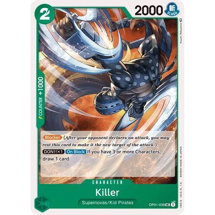 Killer (OP01-039) - Romance Dawn