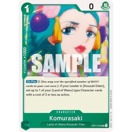 Komurasaki (OP01-042) - Romance Dawn