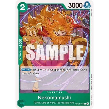 Nekomamushi (OP01-048) - Romance Dawn