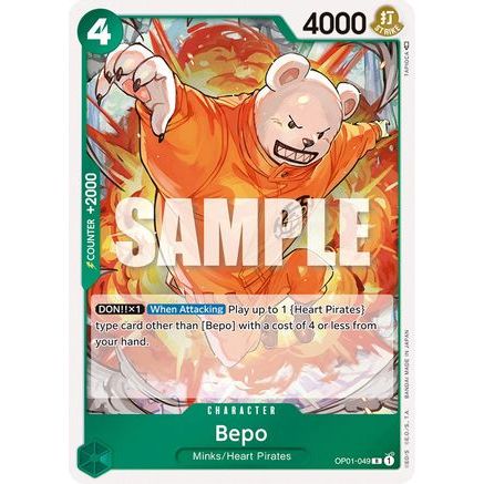 Bepo (OP01-049) - Romance Dawn Foil