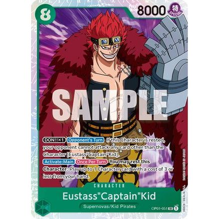 Eustass"Captain"Kid (OP01-051) - Romance Dawn Foil