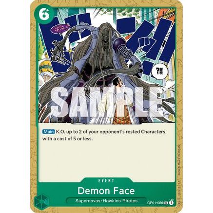 Demon Face (OP01-056) - Romance Dawn