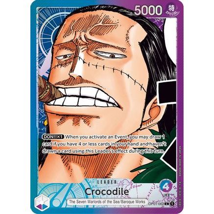 Crocodile (062) (Parallel) (OP01-062) - Romance Dawn Foil