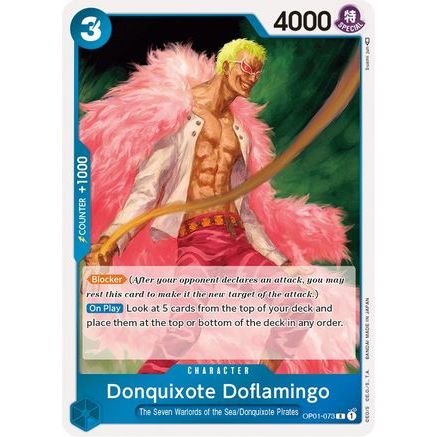 Donquixote Doflamingo (073) (OP01-073) - Romance Dawn Foil