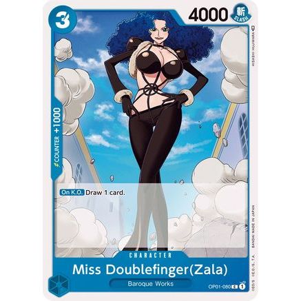 Miss Doublefinger(Zala) (OP01-080) - Romance Dawn