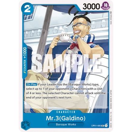 Mr.3 (Galdino) (OP01-085) - Romance Dawn