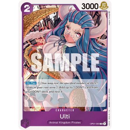 Ulti (OP01-093) - Romance Dawn Foil