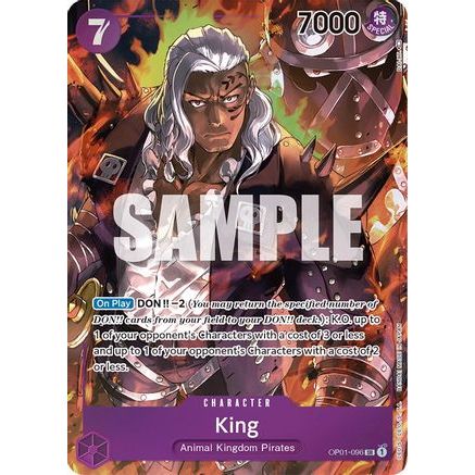 King (096) (Parallel) (OP01-096) - Romance Dawn Foil