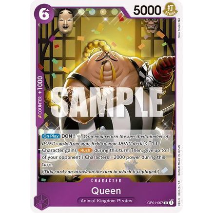 Queen (OP01-097) - Romance Dawn Foil