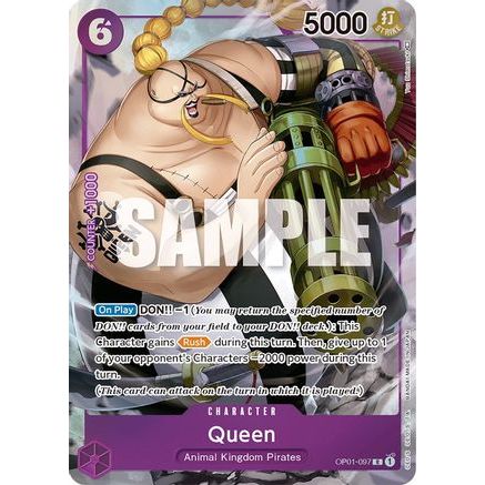 Queen (Parallel) (OP01-097) - Romance Dawn Foil