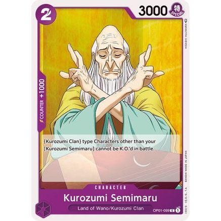 Kurozumi Semimaru (OP01-099) - Romance Dawn